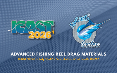 AvCarb® to Exhibit Advanced Fishing Reel Drag Materials at ICAST 2026 | AvCarb Blog